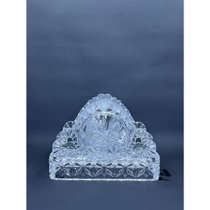 Hofbauer Byrde Collection Crystal Napkin Holder